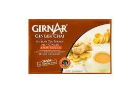 Girnar Ginger Chai Instant Premix  tea sachets 10N